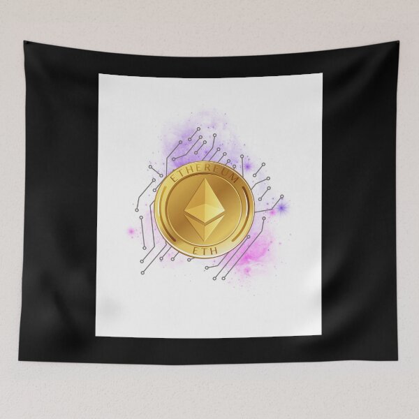 Item preview, Crypto Ethereum Wall Art  designed and sold by Gaynor Burrows.