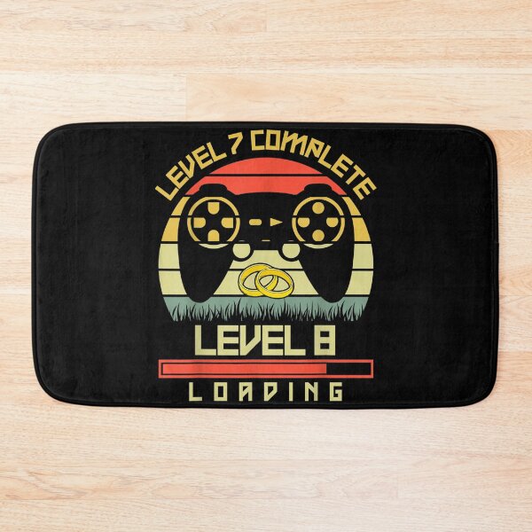 Item preview, Level 7 Complete 8 Loading 7th Wedding Anniversary Couples  designed and sold by aumarian.