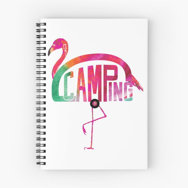 Item preview, Camping (Flamingo) designed and sold by marinn.