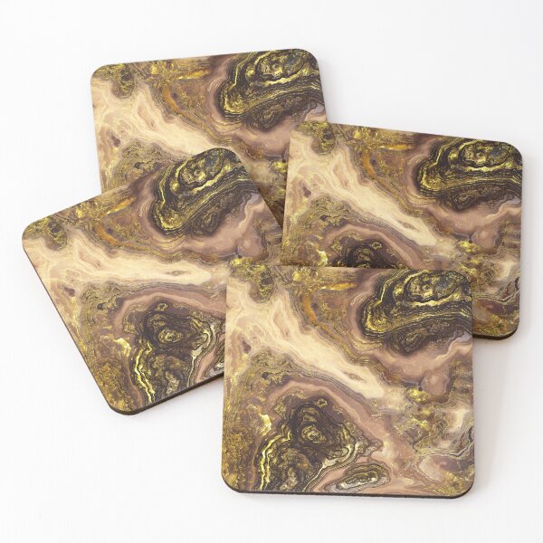 Item preview, Liquid Gold Agate designed and sold by spacefrogdesign.