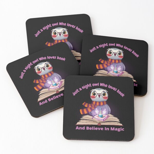 Item preview, Just a night owl who believe in Magic designed and sold by Artistusha.