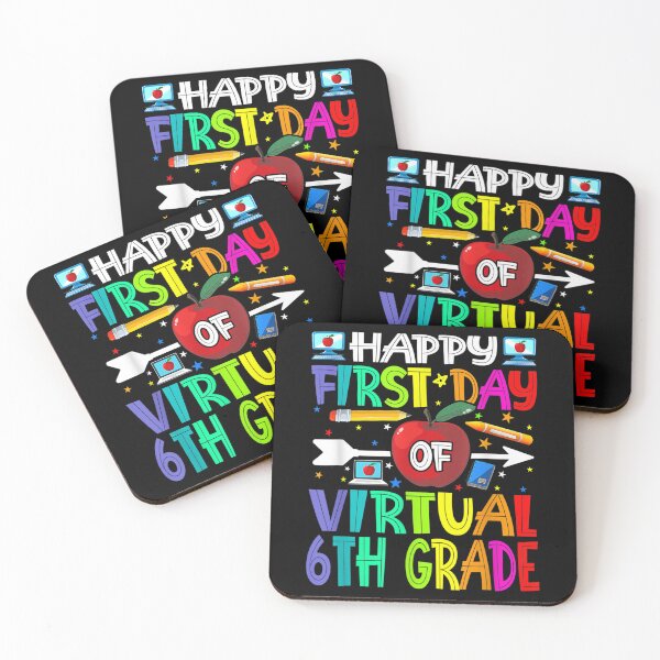 Item preview, Funny Happy First Day Of Virtual 6th Grade  designed and sold by aumarian.