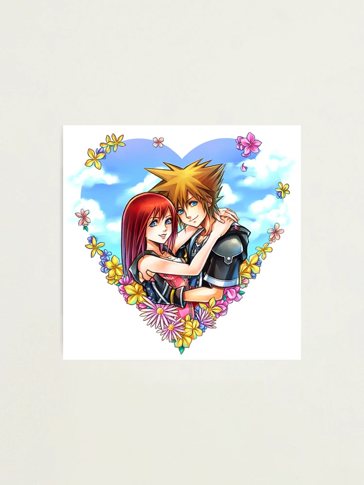 Sora and Kairi Kingdom Hearts 2