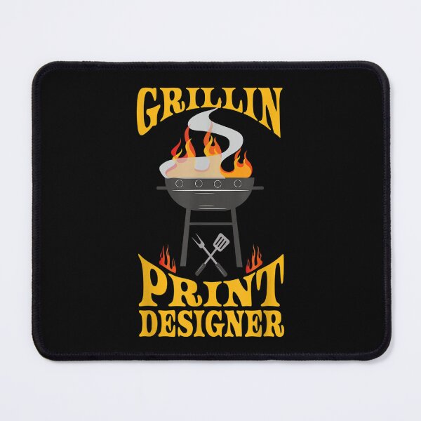 Item preview, Print Designer Bbq Grill Smoker Barbecue Chef designed and sold by aumarian.