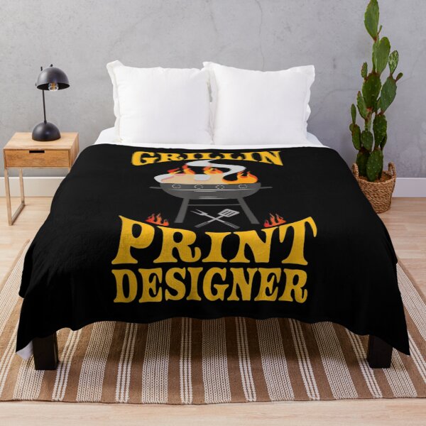 Item preview, Print Designer Bbq Grill Smoker Barbecue Chef  designed and sold by aumarian.