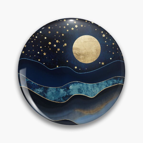 Item preview, Golden Moon designed and sold by spacefrogdesign.