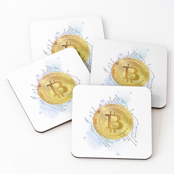 Item preview, Crypto Bitcoin Wall Art  designed and sold by Gaynor Burrows.