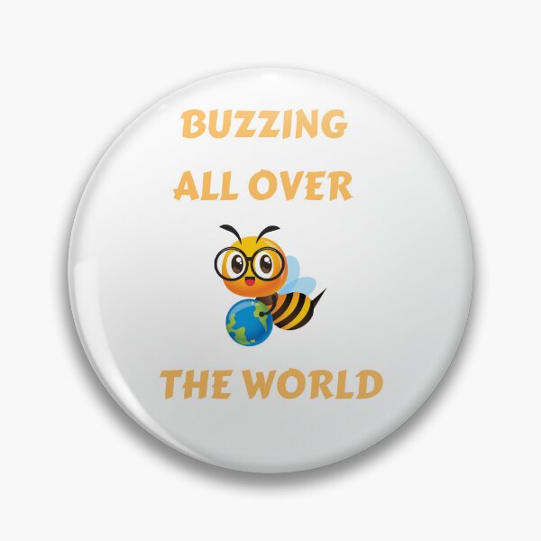 Item preview, BUZZING ALL OVER THE WORLD CLASSIC T-SHIRT designed and sold by IslandBaneMerch.