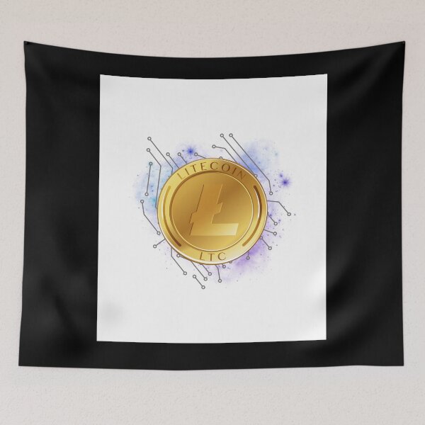 Item preview, Crypto Litecoin Wall Art  designed and sold by Gaynor Burrows.