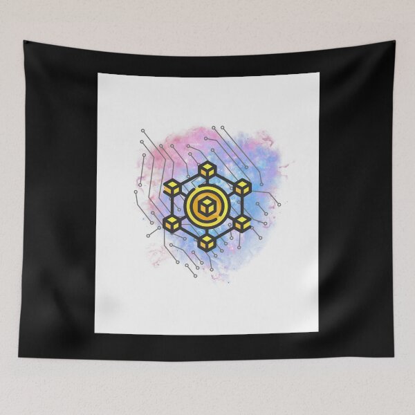 Item preview, Crypto Blockchain Wall Art  designed and sold by Gaynor Burrows.