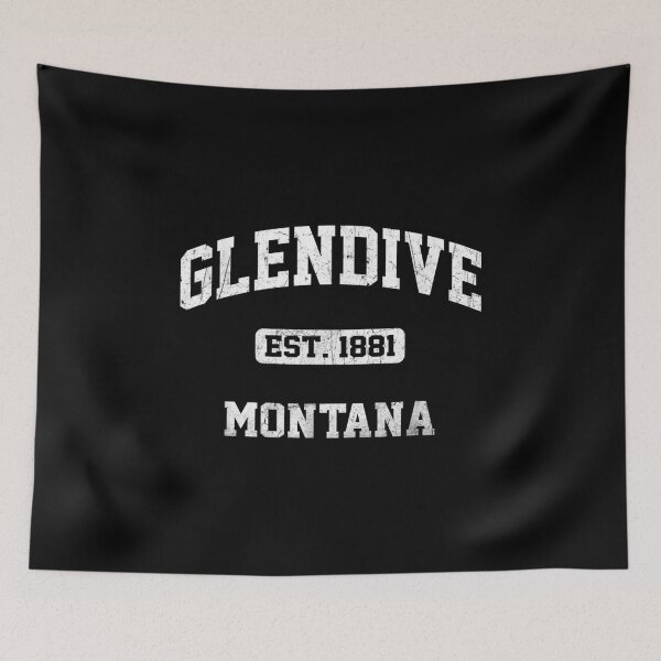 Item preview, Glendive Montana Mt Vintage State Athletic Style  designed and sold by vergiebee.
