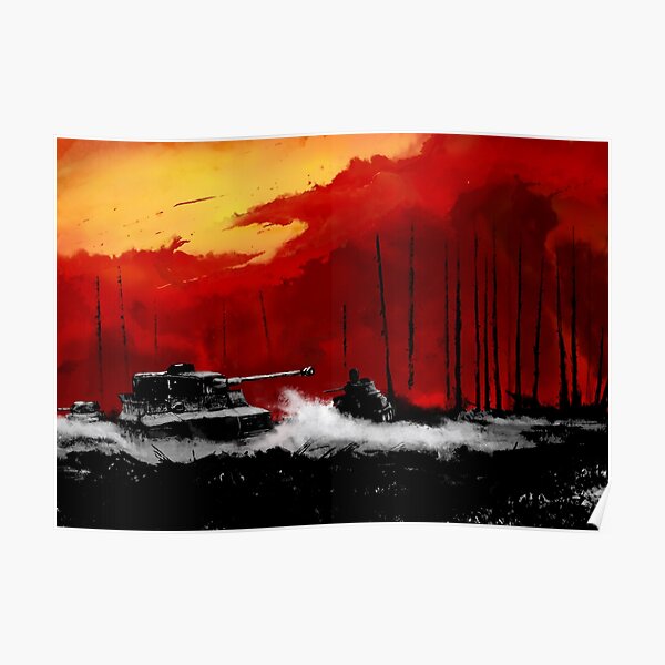 Battle of Kursk (NOT) (Color Version) - by Nuclear Jackal Poster