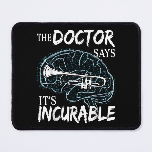 Item preview, Trumpet Music Brain The Doctor Says It's Incurable designed and sold by aumarian.