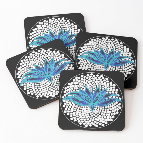 Item preview, Lotus & CircleVisions (BxW) designed and sold by createVisions.