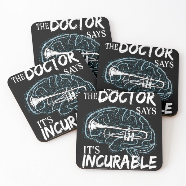 Item preview, Trumpet Music Brain The Doctor Says It's Incurable  designed and sold by aumarian.
