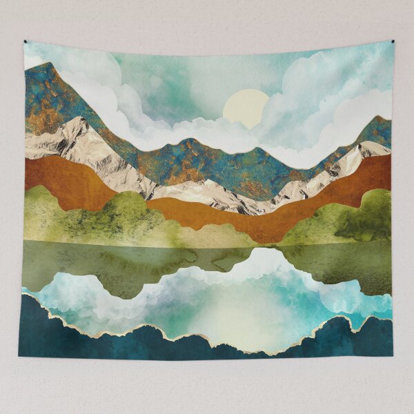 Item preview, Spring Mountains designed and sold by spacefrogdesign.
