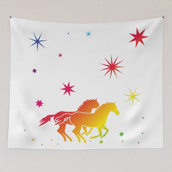 Item preview, Rainbow horses designed and sold by Doggenhaus.