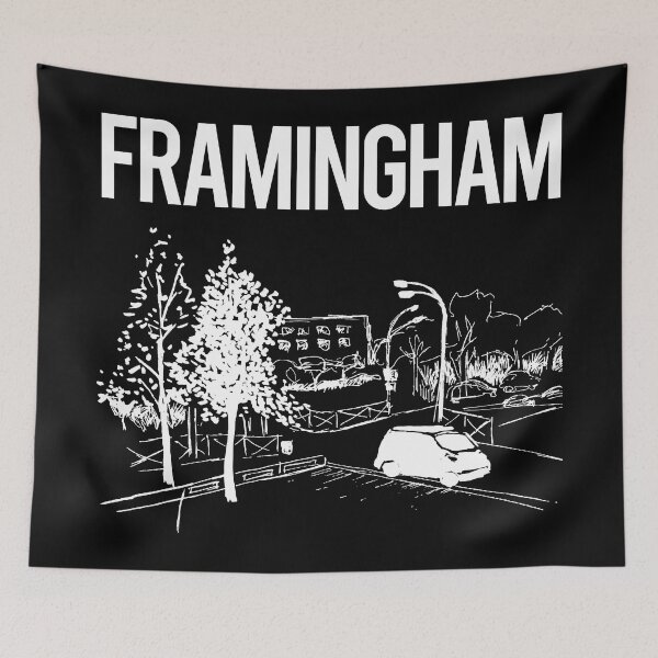 Item preview, Street Sketch Framingham designed and sold by bettyn9wp.