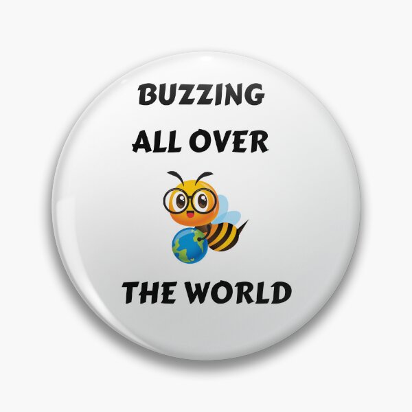 Item preview, BUZZING ALL OVER THE WORLD CLASSIC T-SHIRT designed and sold by IslandBaneMerch.