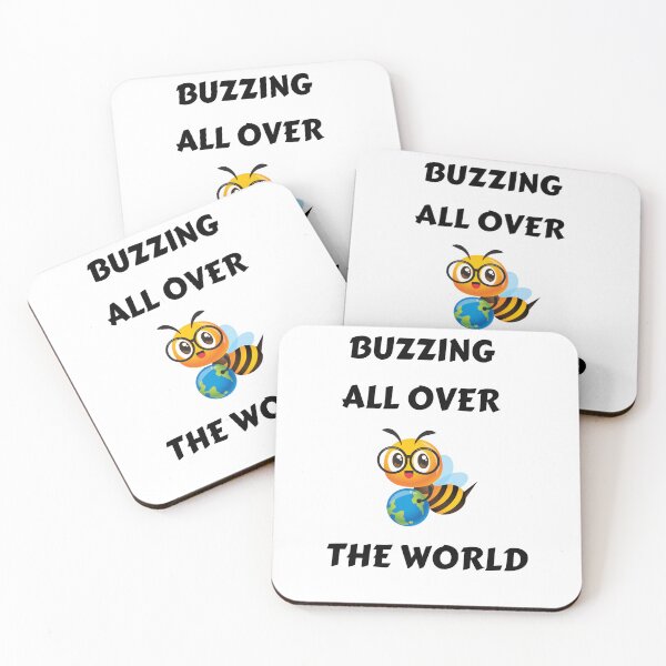 Item preview, BUZZING ALL OVER THE WORLD CLASSIC T-SHIRT designed and sold by IslandBaneMerch.