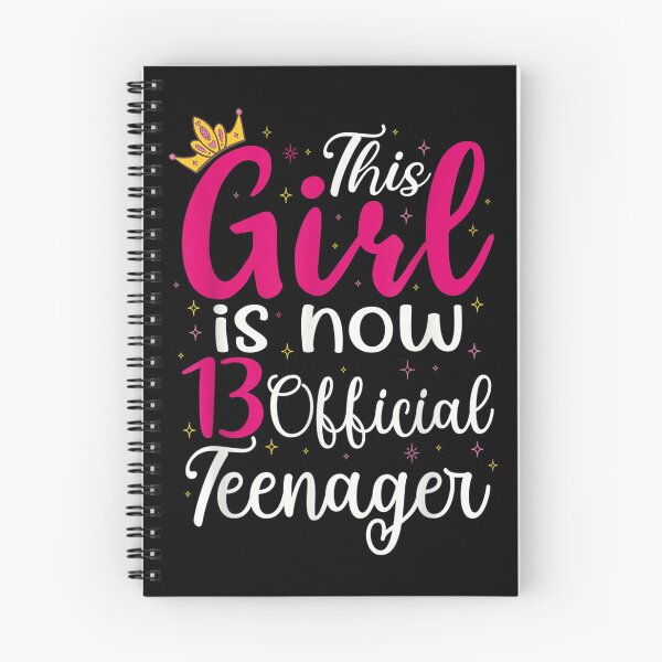 Item preview, Happy 13th Birthday Girl Is Now 13 Official Nager 13 Year  designed and sold by aumarian.