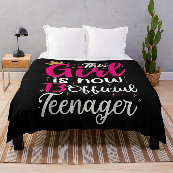 Item preview, Happy 13th Birthday Girl Is Now 13 Official Nager 13 Year  designed and sold by aumarian.