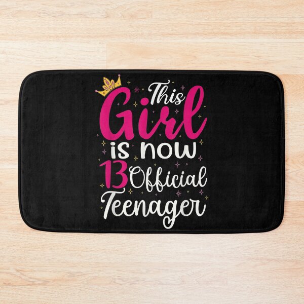 Item preview, Happy 13th Birthday Girl Is Now 13 Official Nager 13 Year  designed and sold by aumarian.