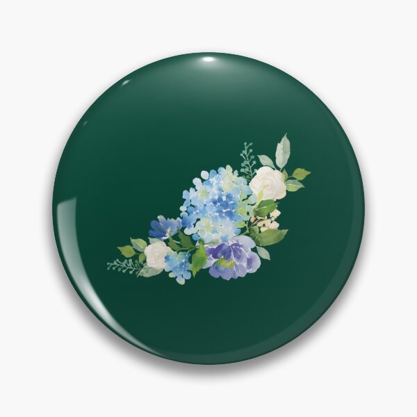 Item preview, Blue Watercolor Hydrangea   designed and sold by UrbanFarmStyle.