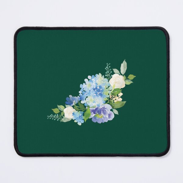 Item preview, Blue Watercolor Hydrangea   designed and sold by UrbanFarmStyle.