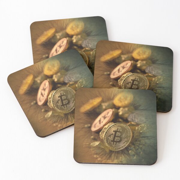 Item preview, Bitcoin Crypto Wall Art  designed and sold by Gaynor Burrows.