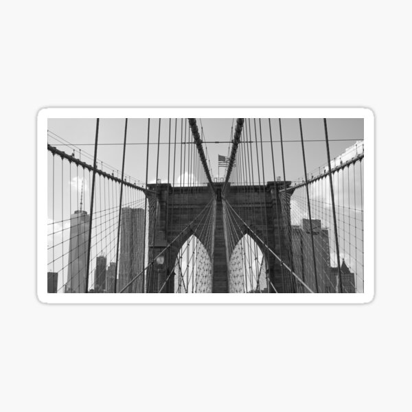 Build Bridges Sticker