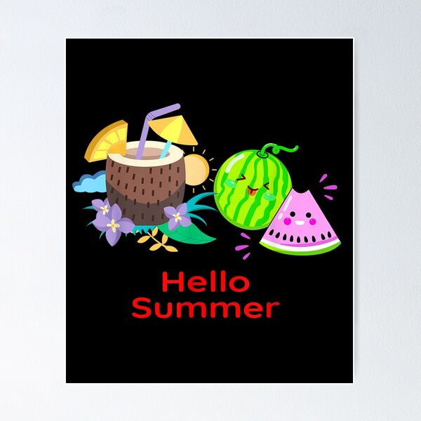 Summer Pillow Covers, Gnomes Popsicle Ice Cream Hello Sweet Summer