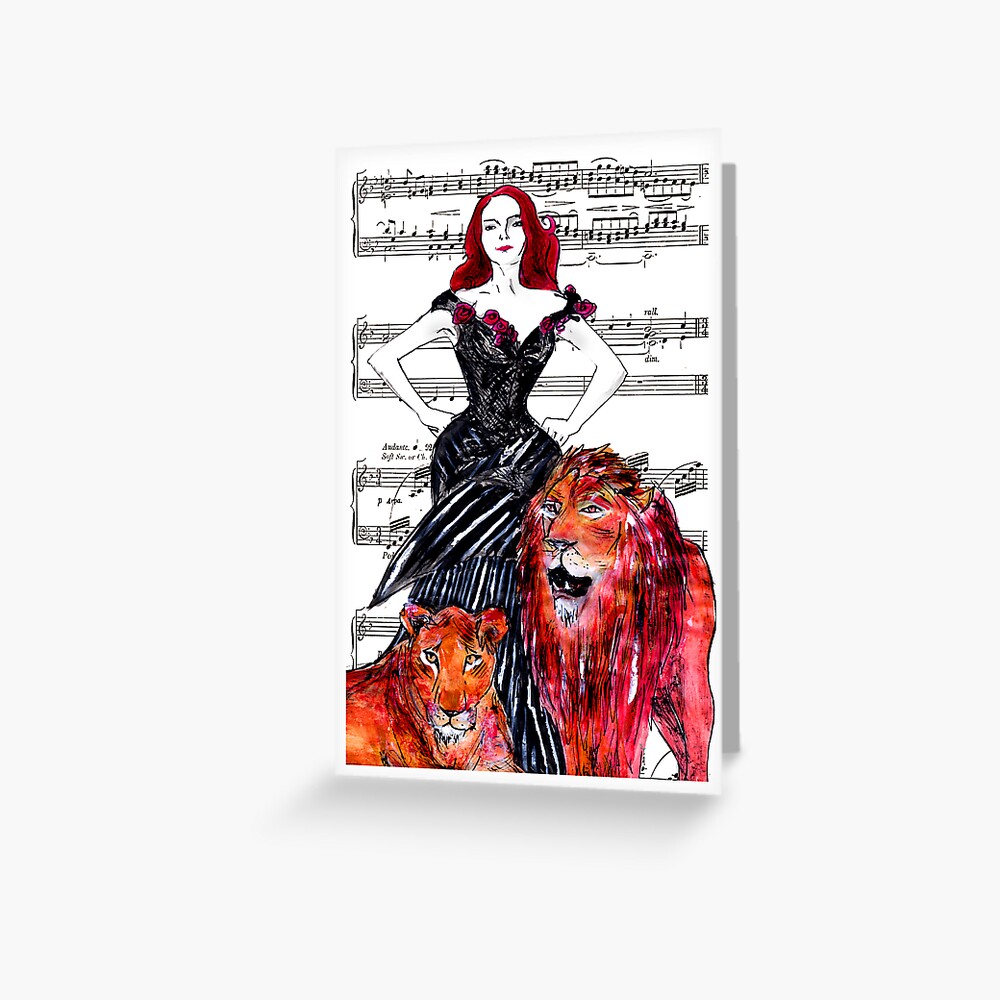 Item preview, Greeting Card designed and sold by lauraredwitch.