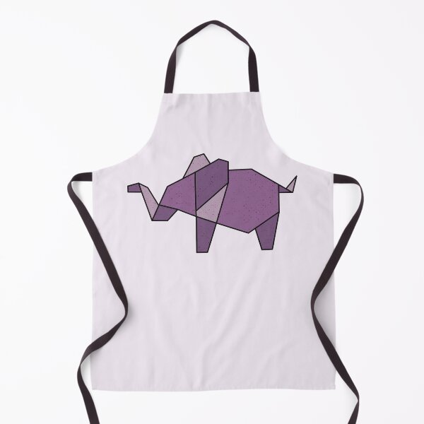 Item preview, Purple Abstract Geometric Elephant designed and sold by ontheoutside.