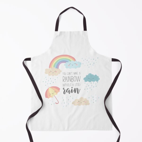 Item preview, Cute hand drawn rainbow, umbrella, clouds and lettering designed and sold by DarianaArt.