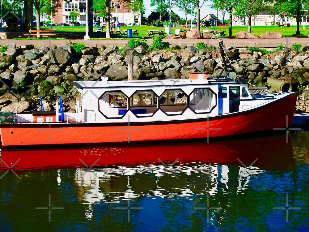 "Harbour Tour Boat, Charlottetown, PEI, Canada" by Shulie1 Redbubble
