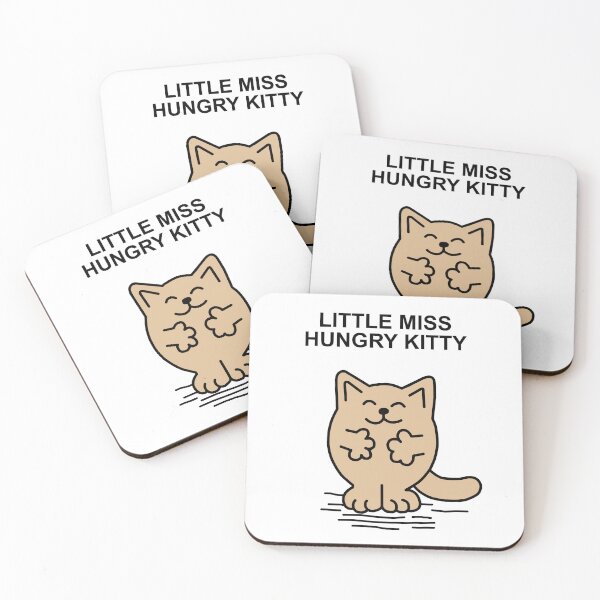 Item preview, Little Miss Hungry Kitty designed and sold by Scat the cat.