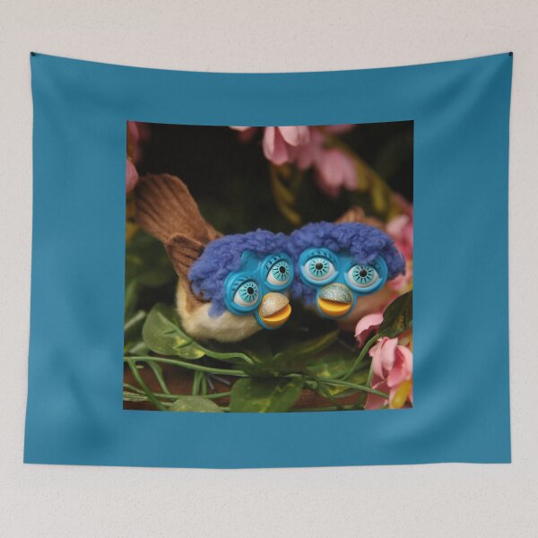 Item preview, Happy Bird Furby Friends  Chiffon Top designed and sold by LenninskateLNS.