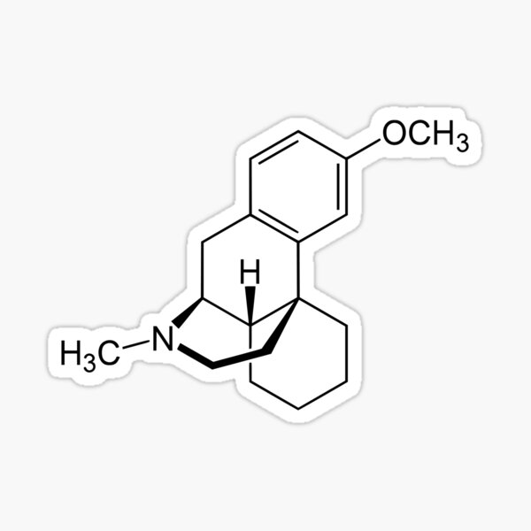 DXM molecule Sticker