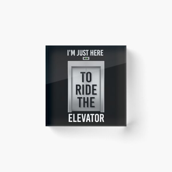 Item preview, Elevator Lift Ride The Elevator designed and sold by MooonTees.