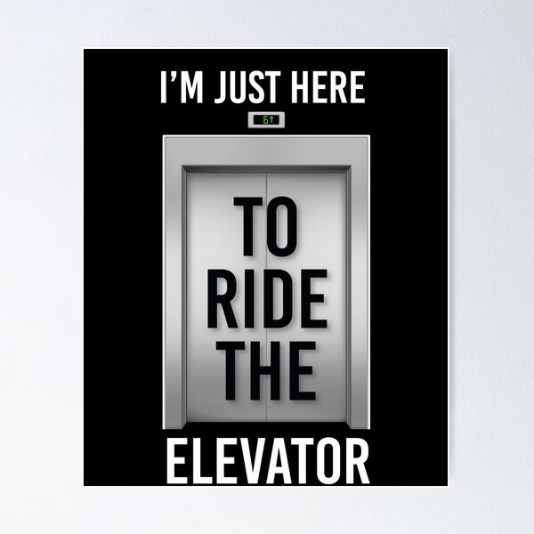 Item preview, Elevator Lift Ride The Elevator designed and sold by MooonTees.