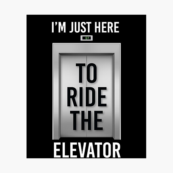 Item preview, Elevator Lift Ride The Elevator designed and sold by MooonTees.