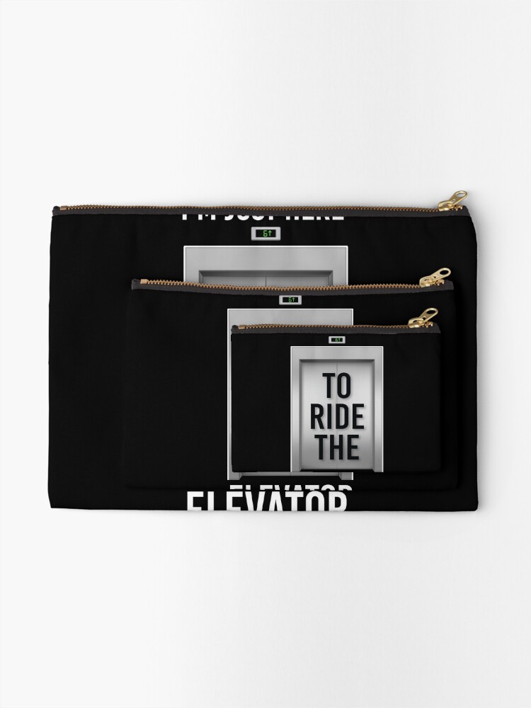 Thumbnail 2 of 4, Zipper Pouch, Elevator Lift Ride The Elevator designed and sold by mooon85.