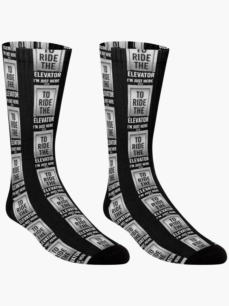 Thumbnail 3 of 5, Socks, Elevator Lift Ride The Elevator designed and sold by MooonTees.