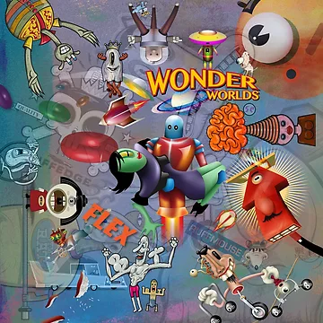 Artwork thumbnail, Wonder Worlds by Ruffmouse