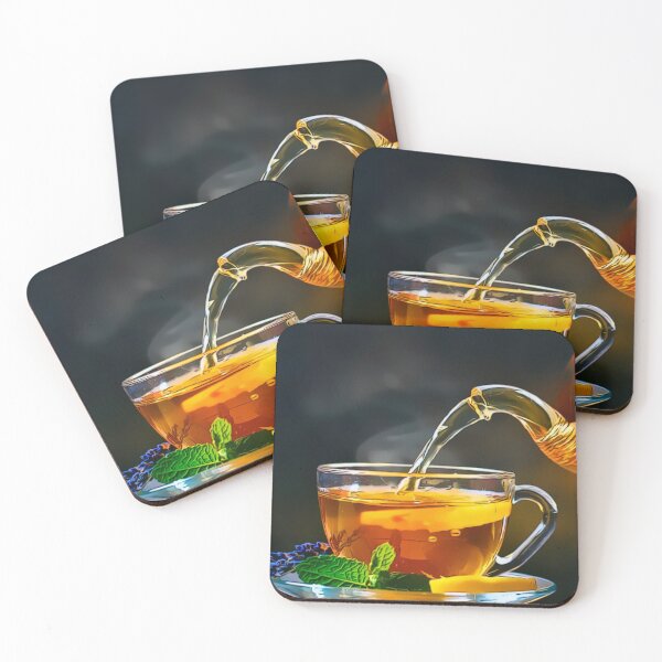 Item preview, Unique Tea Wall Art designed and sold by Gaynor Burrows.