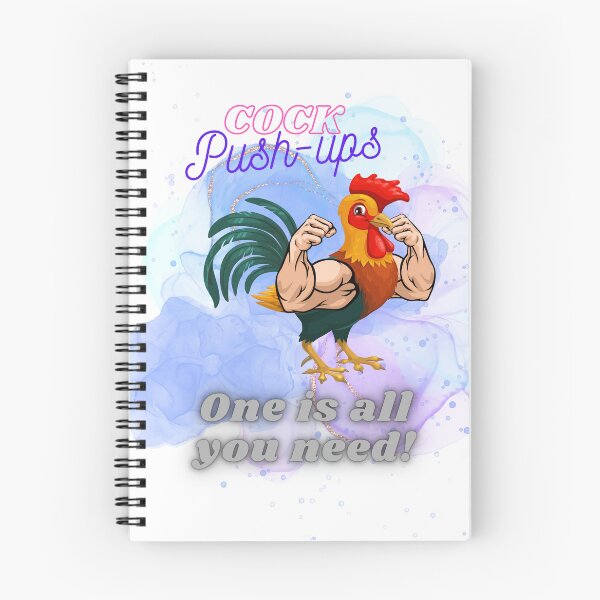 Item preview, Cockerel Push-ups designed and sold by GeekGasmMerch.