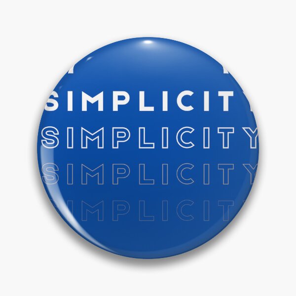 Item preview, Simplicity is best designed and sold by GetNew.