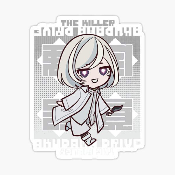 "Akudama Drive Akudama Drive fan anime" Sticker for Sale by idaferuso ...
