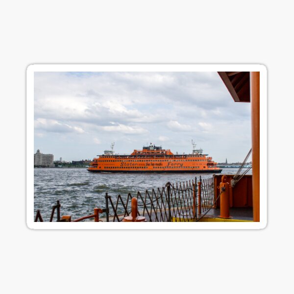 Aperçu de l'œuvre Ferry de Staten Island créée et vendue par ShootFirstNYC.